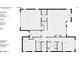 Detailed floor plan showcasing the layout of the first floor, including the kitchen, living room, and bedrooms at 1109 Bunch Dr, Statesville, NC 28677