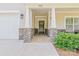 Attractive front door with stone accents and a welcoming entrance at 1109 Bunch Dr, Statesville, NC 28677
