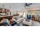 Spacious living room with a seamless flow to the kitchen and dining area at 1109 Bunch Dr, Statesville, NC 28677