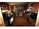 Functional kitchen featuring dark cabinetry and natural light at 1320 Smith Woods Dr, Hickory Grove, SC 29717