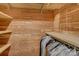 Cedar closet with custom built-in shelves and organized clothing storage at 14503 Crest Ct, Charlotte, NC 28278