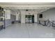 Spacious garage with epoxy flooring, ample storage, and an organized layout for convenience at 14503 Crest Ct, Charlotte, NC 28278