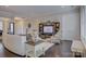 Bright living room showcasing hardwood floors, a sofa, and plenty of natural light at 14503 Crest Ct, Charlotte, NC 28278
