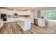 Spacious kitchen featuring an island, stainless steel appliances, and modern design at 1528 Croydon St, Indian Land, SC 29707