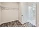 Walk-in closet featuring hardwood floors and wire shelving at 1528 Croydon St, Indian Land, SC 29707