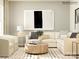 Stylish living room with chic decor, offering a cozy and inviting atmosphere for relaxation at 1541 Croydon St, Indian Land, SC 29707