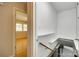 Stairwell showing basement access at 2001 Lakeview Dr, Pineville, NC 28134