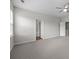 A large bedroom with carpet, a ceiling fan, and a window for lots of light at 206 Overstone Ct, Fort Mill, SC 29715