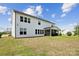 Exterior showcasing the well-manicured lawn and white siding of the beautiful home at 4530 Tournette Dr # 18, Indian Land, SC 29707