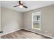 Bedroom with ceiling fan and natural light from window at 626 W Bell St, Statesville, NC 28677