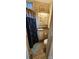 The bathroom has a vanity with a mirror, decorative lighting, a toilet, and a patterned shower curtain at 6641 Monford Dr # 54, Conover, NC 28613