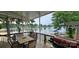 Lake view from the spacious deck with outdoor dining and grill area at 6641 Monford Dr # 54, Conover, NC 28613