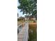 Picturesque wooden dock leading to waterfront property at 6641 Monford Dr # 54, Conover, NC 28613