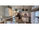 Bright kitchen with stainless steel appliances and breakfast bar at 6641 Monford Dr # 54, Conover, NC 28613