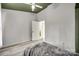 A third view of the same bedroom, showing the amount of open space and lighting at 7442 Crestside Ln, Charlotte, NC 28227