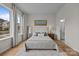 A main bedroom with lots of natural light and ensuite bathroom at 8215 Houser St, Cornelius, NC 28031
