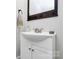 Cozy bathroom features a modern vanity with sink and a stylish mirror at 1066 Mclain Rd # 14, Kannapolis, NC 28083