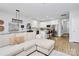 Open-concept space featuring modern kitchen, living, and dining areas, perfect for entertaining at 1066 Mclain Rd # 14, Kannapolis, NC 28083