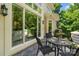 Outdoor patio with dining set and grill; perfect for entertaining at 14515 Nolen Ln, Charlotte, NC 28277