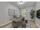 Modern office space with stylish desk, comfortable seating, and abundant natural light at 1915 Travertine Ln, Fort Mill, SC 29708