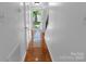 Entryway with accent tiled floor; a coat closet is positioned along the right wall at 2008 Bantry Ln, Charlotte, NC 28262