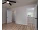 Bedroom featuring an open door to walk-in closet and an open door to another area at 207 9Th Ne Ct, Conover, NC 28613