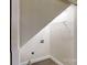 Cozy storage space with shelving and hardwood floor at 2377 Mintew Cir, Lincolnton, NC 28092