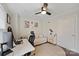 Inviting home office with natural light, desk space, and comfortable seating area at 310 N Dotger N Ave # 4, Charlotte, NC 28204