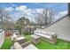 Inviting rooftop deck featuring outdoor furniture and neighborhood views at 310 N Dotger N Ave # 4, Charlotte, NC 28204