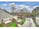 Inviting rooftop deck featuring outdoor furniture and neighborhood views at 310 N Dotger N Ave # 4, Charlotte, NC 28204