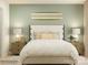 Tranquil bedroom featuring a cozy bed, side tables with lamps, and stylish decor at 3882 Horsham St, Indian Land, SC 29707