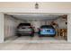 Attached garage featuring space for two vehicles and ample room for storage and organization at 4117 Galloway Park Dr, Charlotte, NC 28262