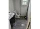 Bathroom featuring neutral walls and a matching vanity at 435 W Sharpe St, Statesville, NC 28677