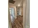 Hallway showcasing hardwood floors at 435 W Sharpe St, Statesville, NC 28677