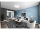Bright and airy living room with modern decor, neutral furniture, and ample natural light at 4658 Cedar Rock Dr, Charlotte, NC 28273