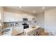 Beautiful kitchen featuring white cabinets, granite countertops, and stainless steel appliances at 5058 Beargrass Dr, Dallas, NC 28034