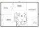 Layout of bedrooms, bathrooms, and closets are displayed in this well-spaced floor plan at 5604 Bethesda Ct, Charlotte, NC 28226