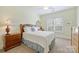 Inviting bedroom with carpet, a ceiling fan, a dresser, and natural light at 7428 Edenbridge Ln, Charlotte, NC 28226