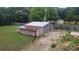 Backyard building with a metal roof at 8282 Park Edwards Rd, Kannapolis, NC 28081