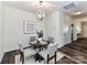 Cozy dining room features modern decor at 134 Kerri Dawn Ln # 117, Locust, NC 28097