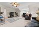 Second floor Bonus room with great lighting, and flexible layout at 2606 Walker Rd, Matthews, NC 28105