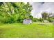 Shed situated on a grassy lawn at 275 N Garrison Rd, Rock Hill, SC 29730