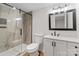 Modern bathroom features glass walk-in shower and stylish vanity at 60 Valley Nw St, Concord, NC 28025