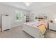 Bright bedroom with a colorful bed and playful decor, perfect for a sanctuary at 603 Southstone Dr, Matthews, NC 28104