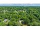 Expansive aerial view showcasing the vast green landscape and the neighborhood's tranquil setting at 618 Heathermoor Ct, Charlotte, NC 28209