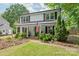 Charming two-story home with a well-manicured lawn and a welcoming front porch at 618 Heathermoor Ct, Charlotte, NC 28209