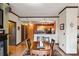 Dining room with an open floor plan, breakfast bar, and easy access to the kitchen at 715 N Church St # 613, Charlotte, NC 28202