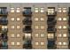 Facade of the building with a grid of windows and balconies at 715 N Church St # 613, Charlotte, NC 28202