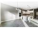 Bright kitchen boasts white cabinets, stainless steel appliances, and large island at 7517 Lancaster Hwy # 5, Waxhaw, NC 28173