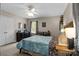 Bedroom boasts natural lighting from the window and closet at 844 Fieldstone Rd, Mooresville, NC 28115